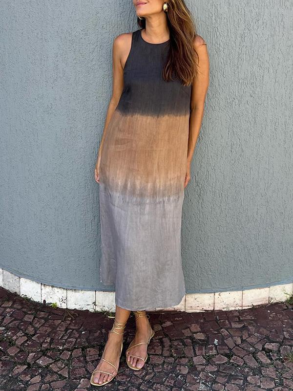 Mira™ | Elegantes Kleid mit fließendem Farbverlauf