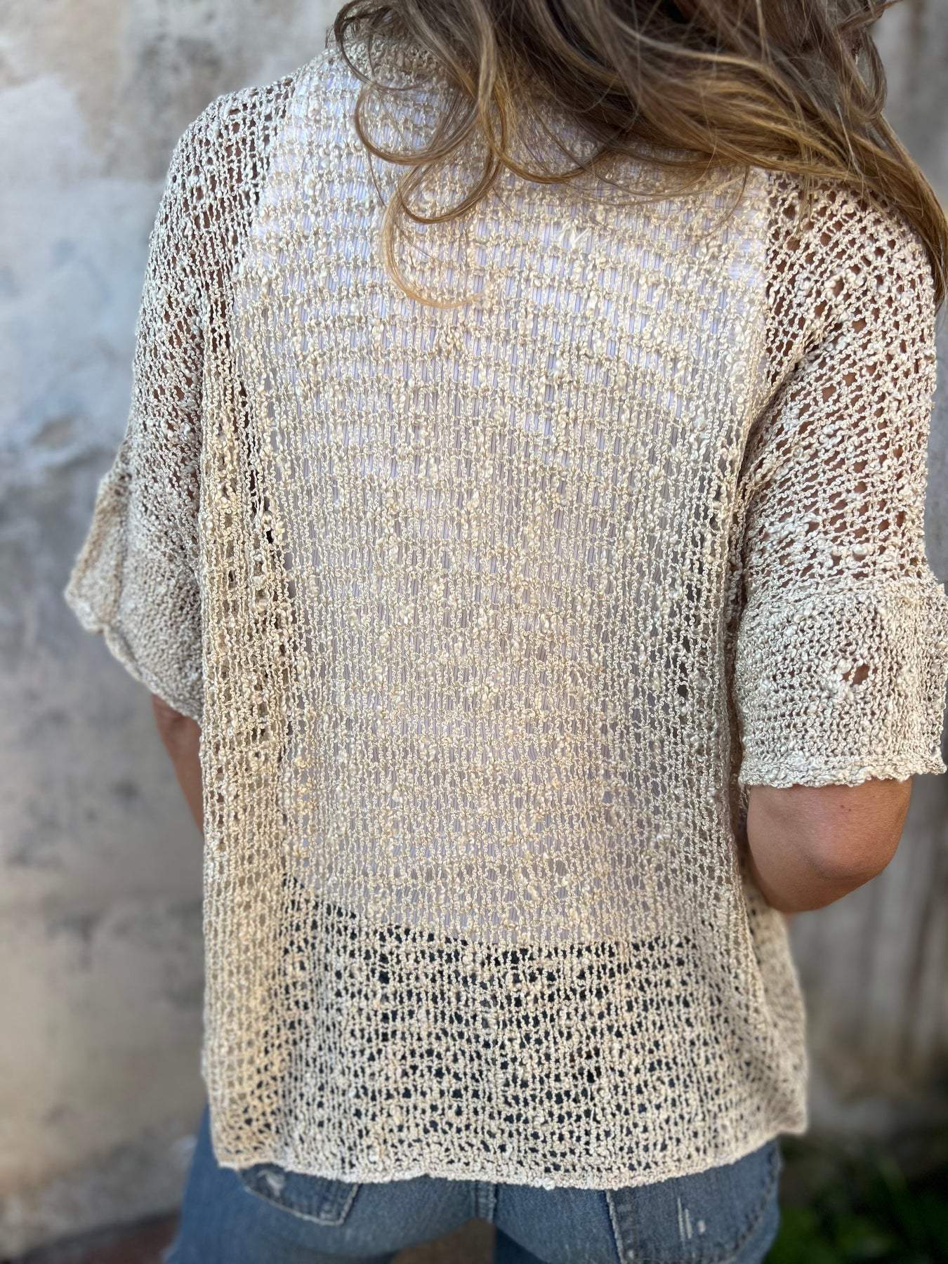 Ivonie | Elegante Strukturbluse