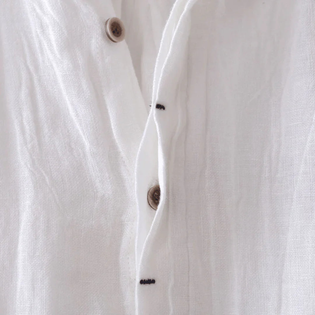 Savrani™ | Elegante Kurzarmhemd mit Knöpfen