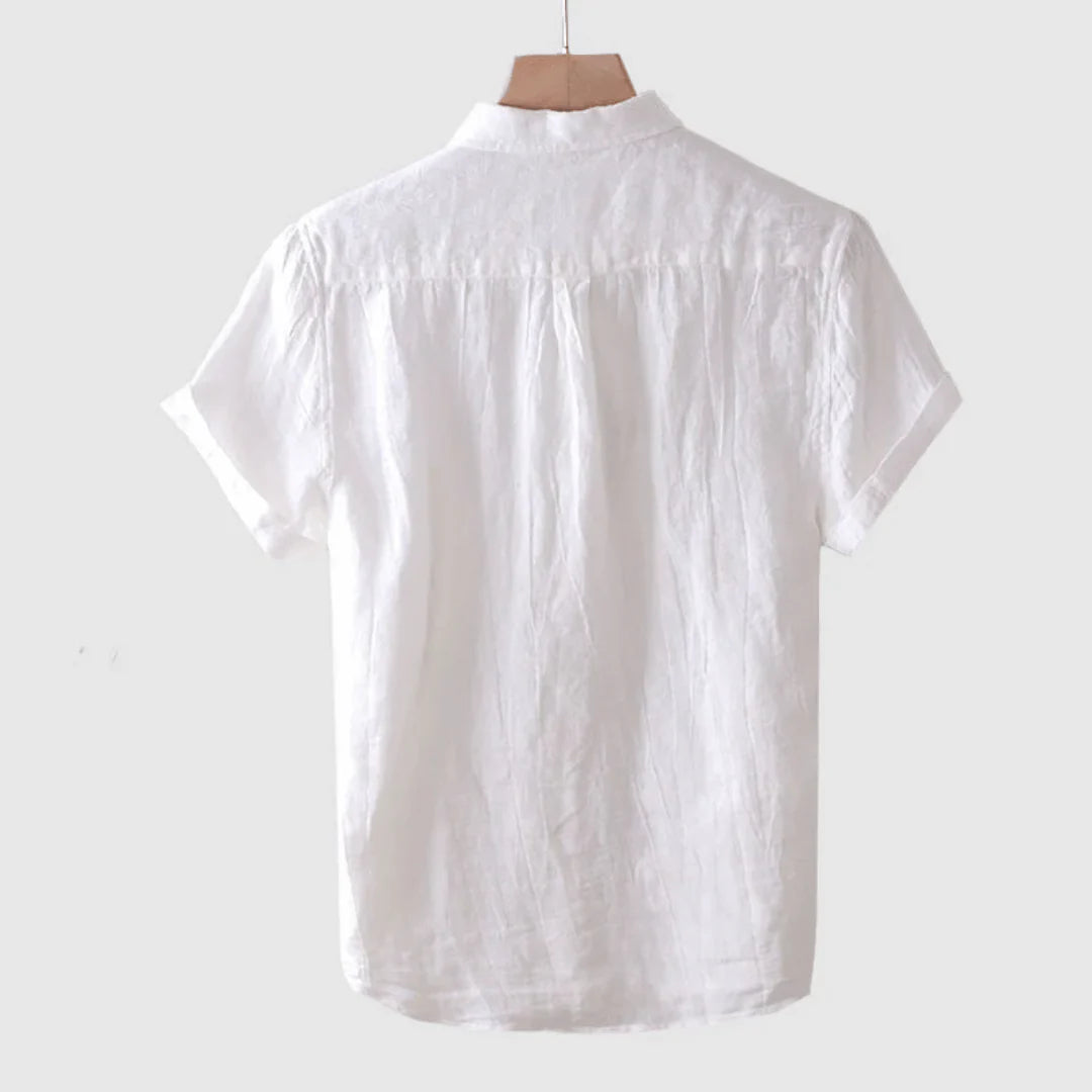 Savrani™ | Elegante Kurzarmhemd mit Knöpfen