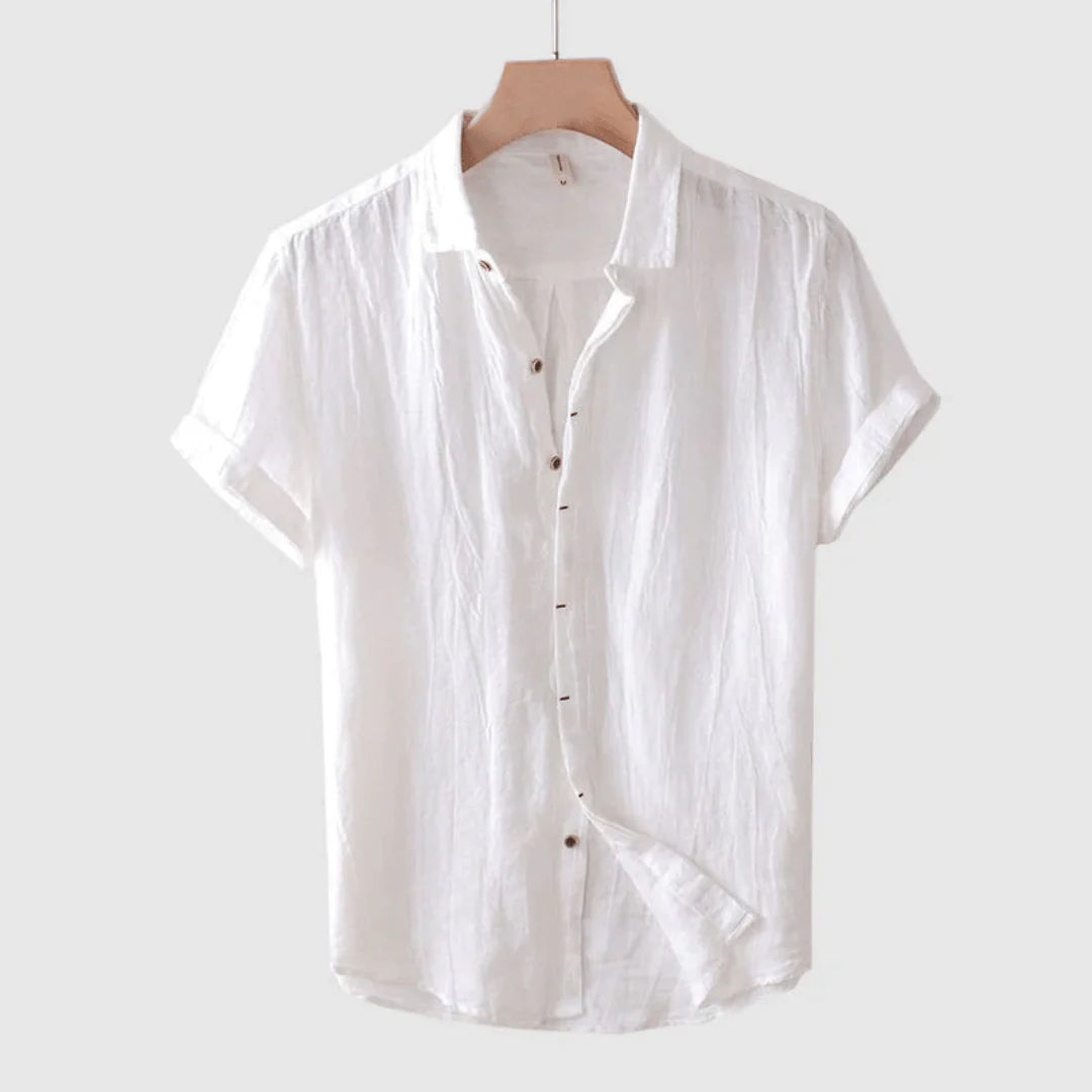 Savrani™ | Elegante Kurzarmhemd mit Knöpfen