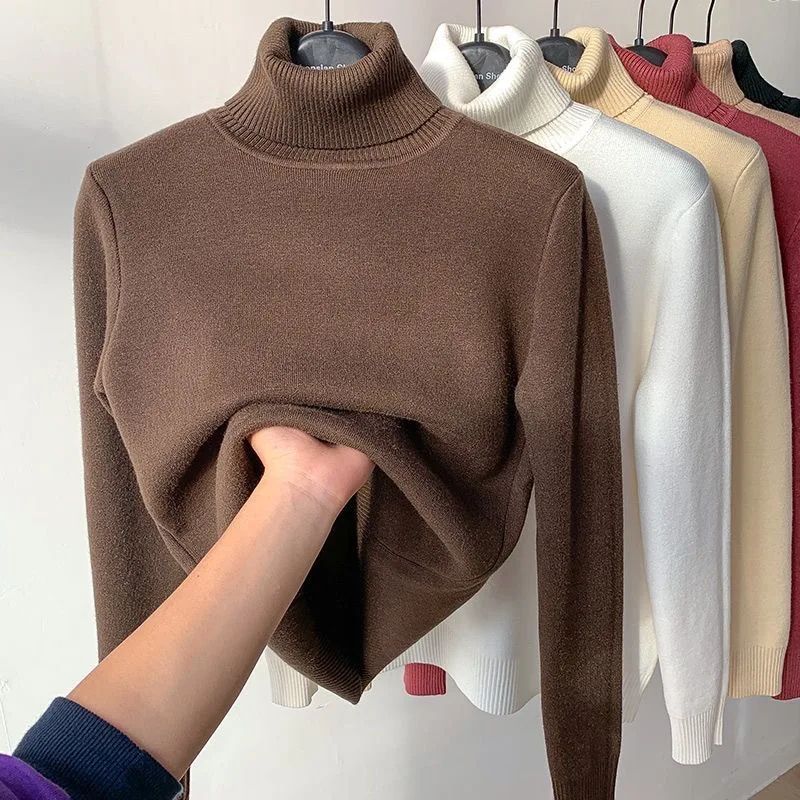 Kyra | Warmer, Lässiger Pullover mit Kragen