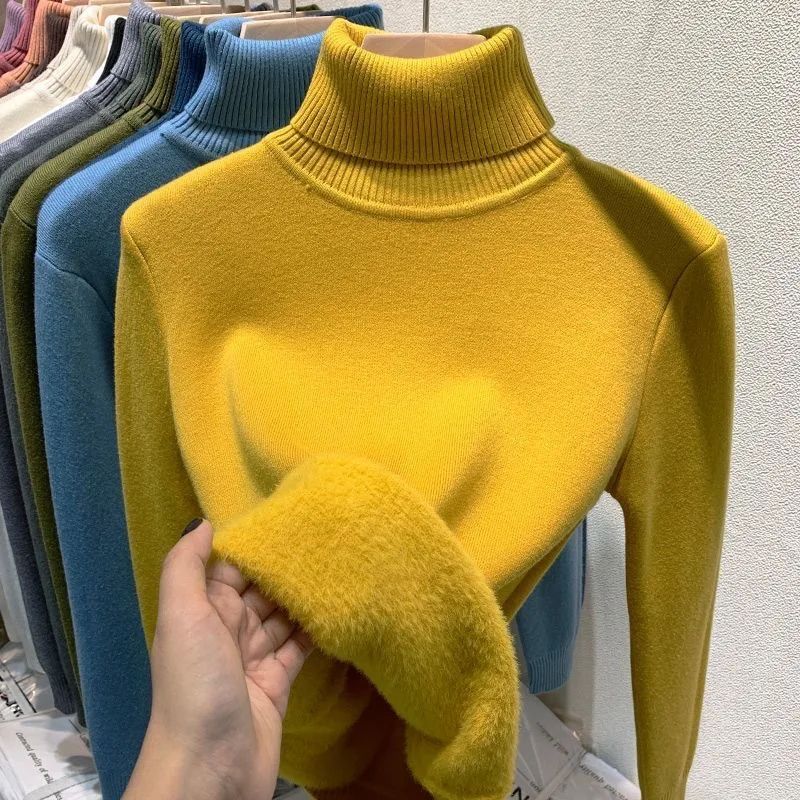 Kyra | Warmer, Lässiger Pullover mit Kragen
