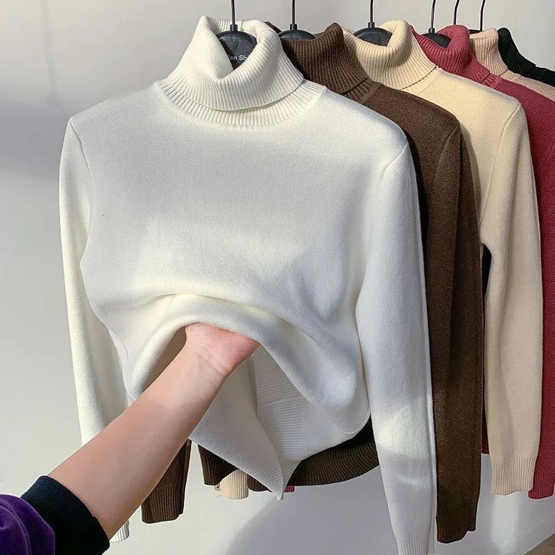 Kyra | Warmer, Lässiger Pullover mit Kragen