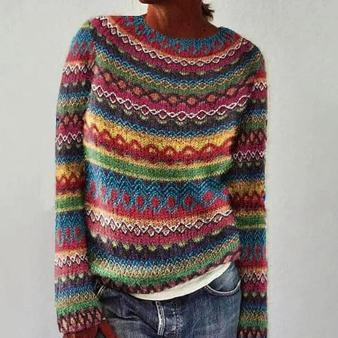 Lucie | Retro Winterpullover