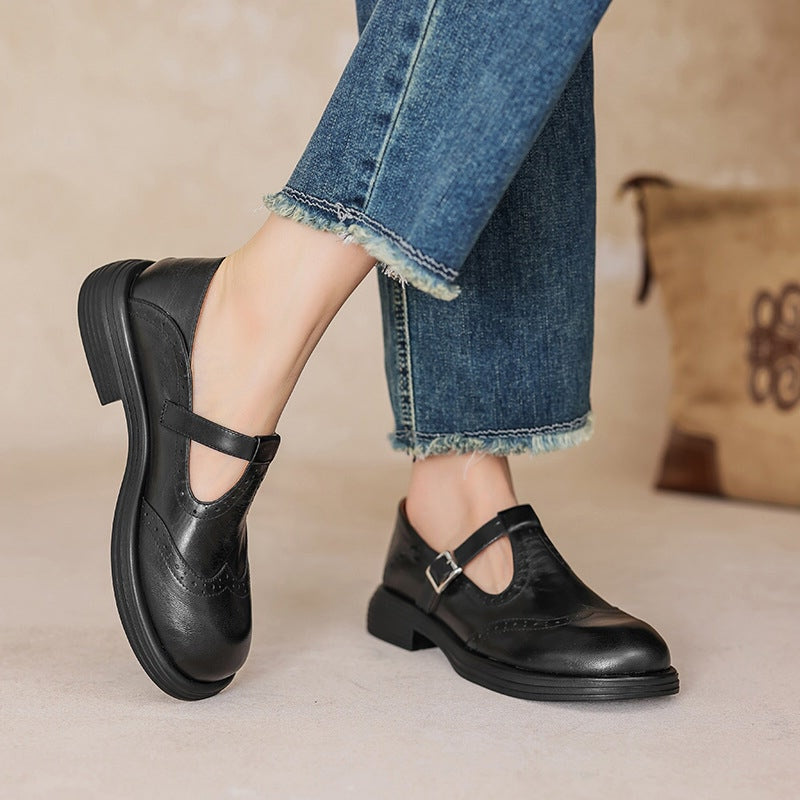 Velda™ | Elegante Mary Janes aus Leder