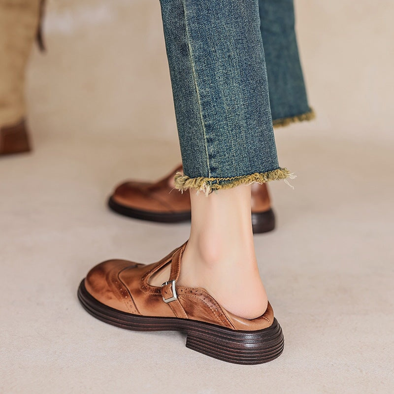 Velda™ | Elegante Mary Janes aus Leder