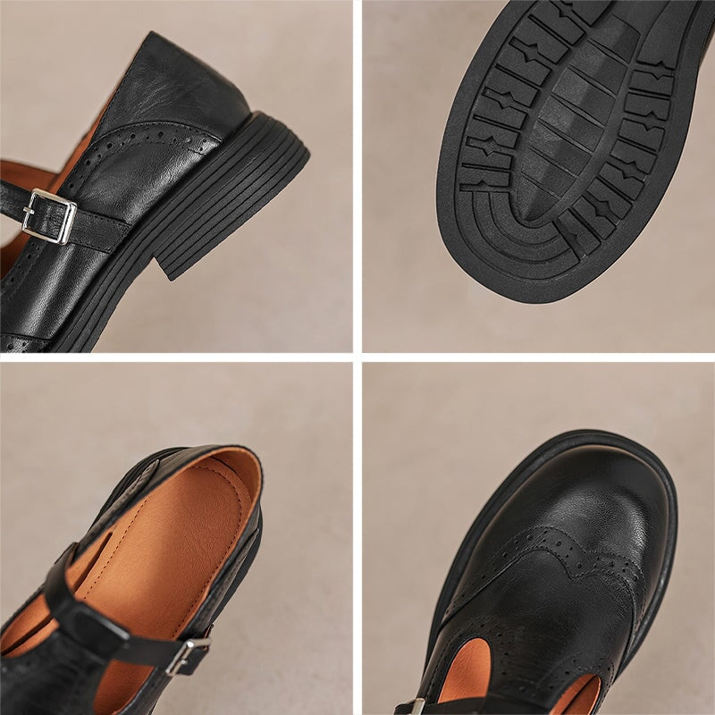 Velda™ | Elegante Mary Janes aus Leder