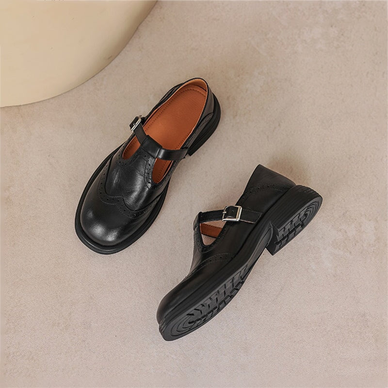 Velda™ | Elegante Mary Janes aus Leder