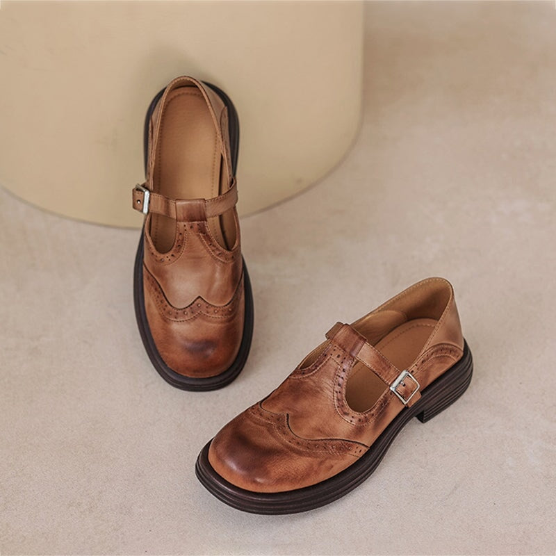 Velda™ | Elegante Mary Janes aus Leder