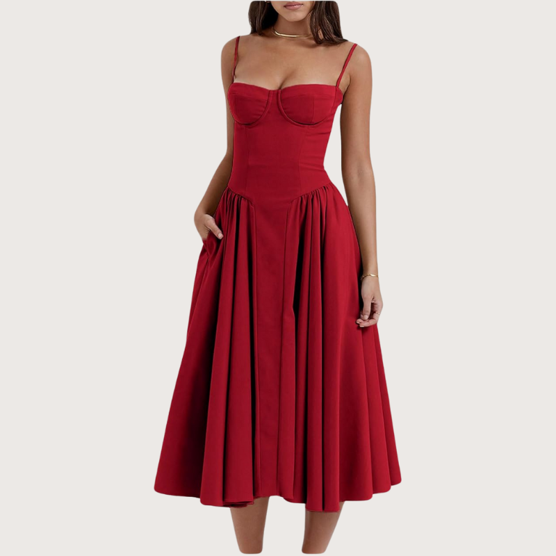 Giuseppa | Elegantes Midi-Kleid