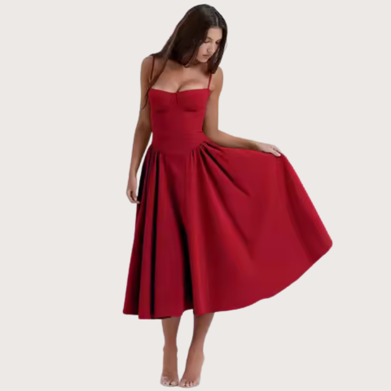 Giuseppa | Elegantes Midi-Kleid