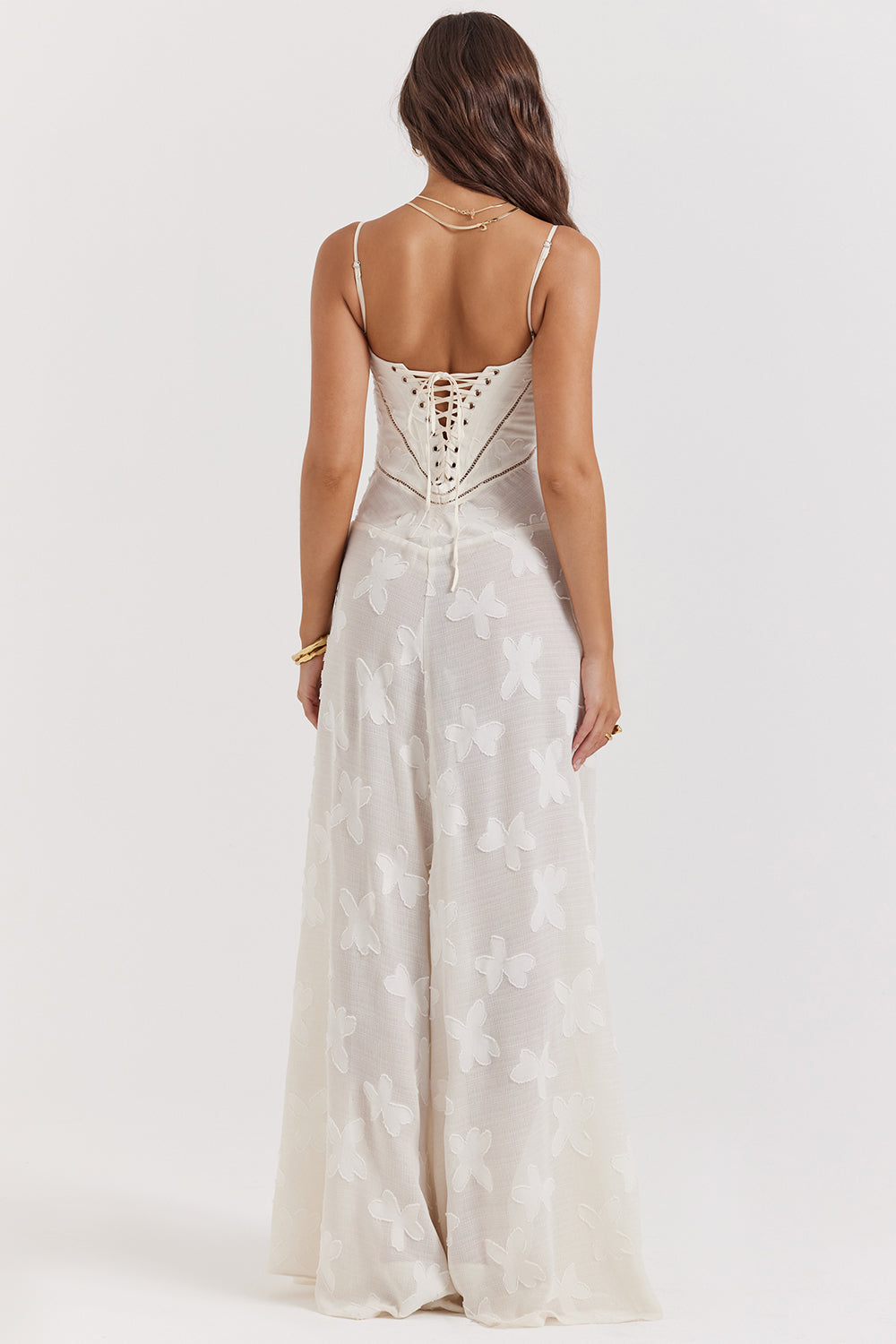 Maphie | Lange Blumen Kleid