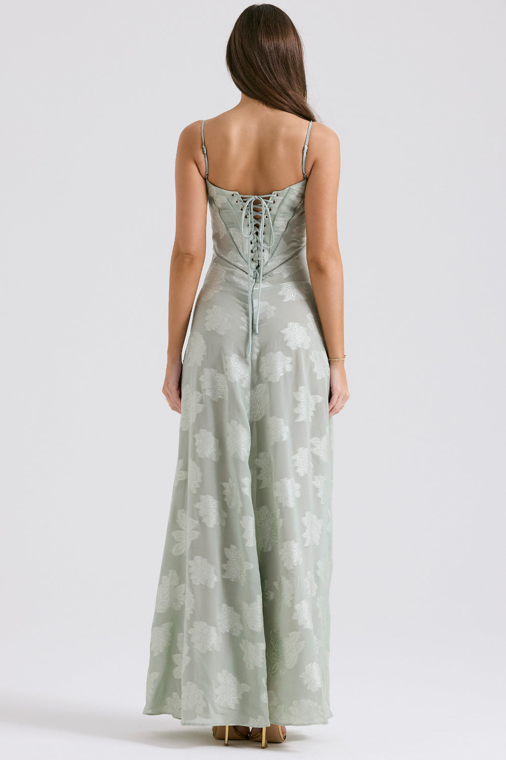 Maphie | Lange Blumen Kleid