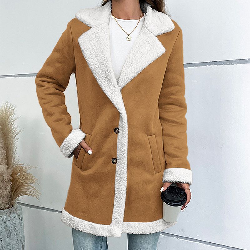 Amelia | Sherpa-Fellmantel