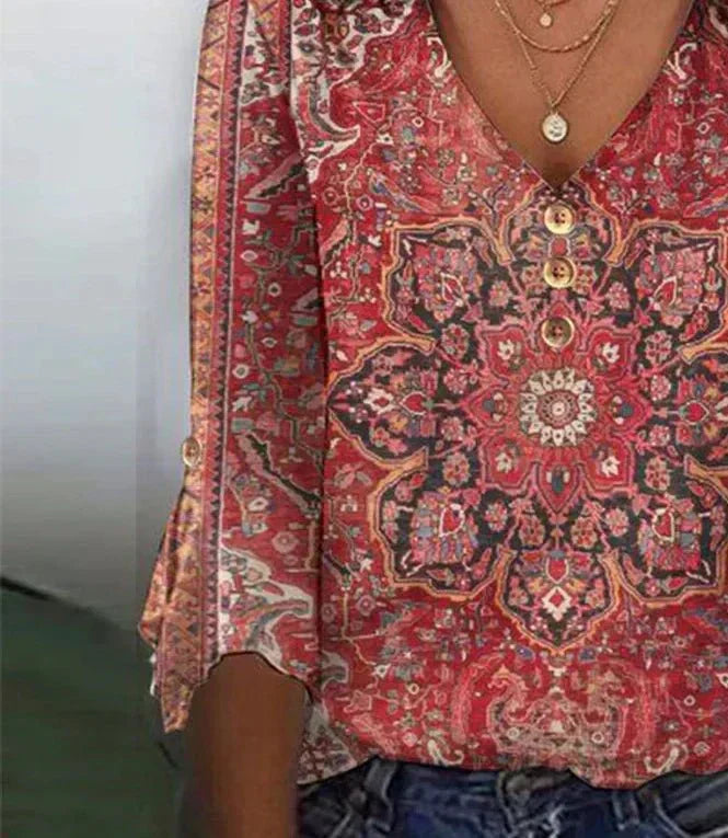 Karina | Vintage Boho Bluse