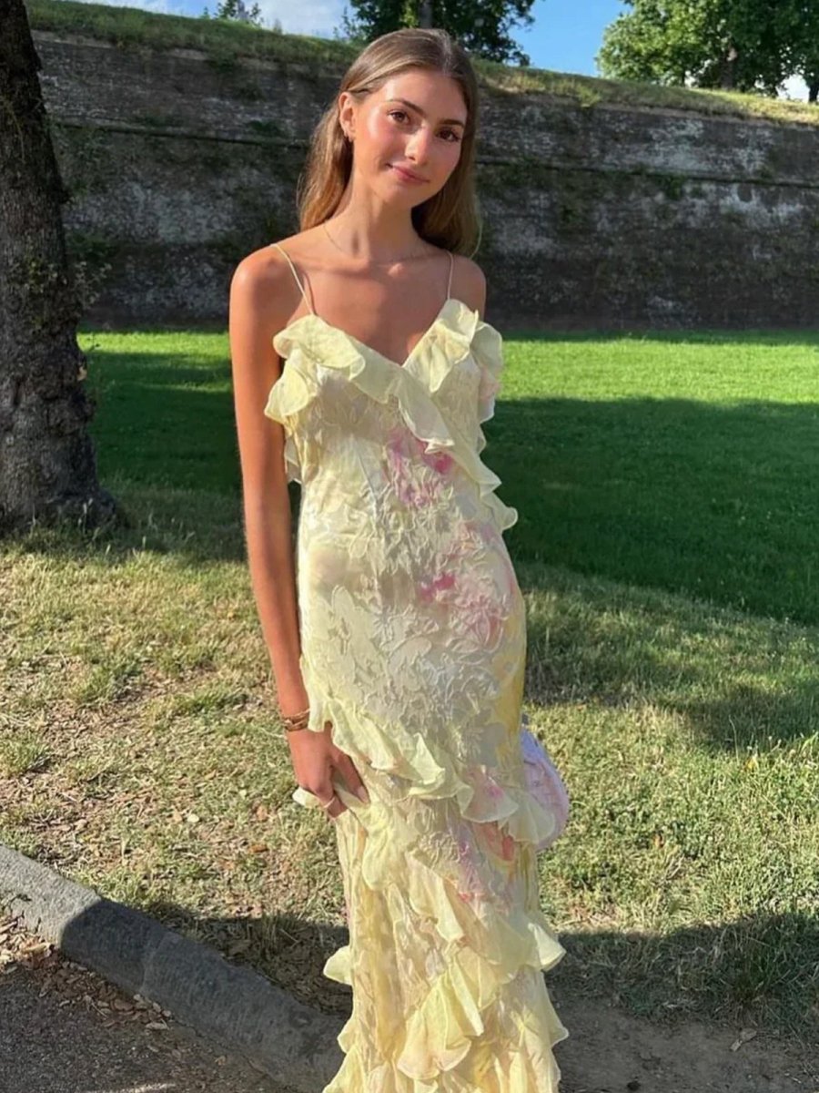 Beatrice | Traumhaftes Kleid mit Rüschen