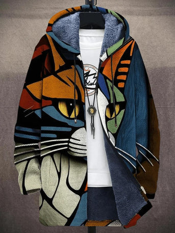 Quade | Künstlerischer Cardigan aus Premium-Stoff