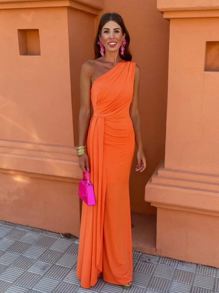 Lia™ | Asymmetrisches Maxikleid