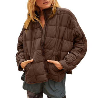 April™ – Leichte Kompakte Daunenjacke mit Reißverschluss