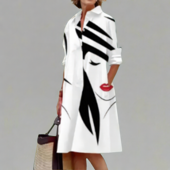 Beatrice | Handgemachtes Midikleid