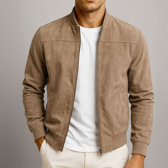 Edvin – Klassische Wildlederjacke