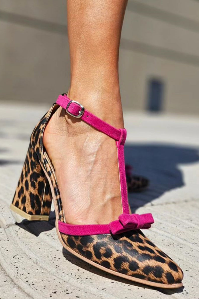 Beauu™ | Sandalen mit dem Druck der Grünen Panter und bunten Details