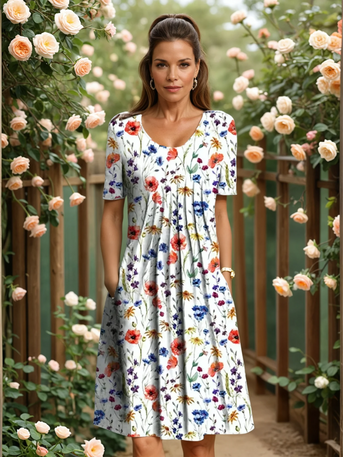 Marga | Elegante Midi-Kleid für jeden Anlass