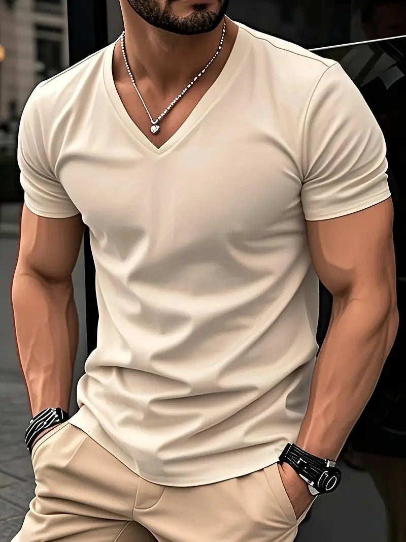 Savrani™ | Elegantes T-Shirt mit kurzen Ärmeln