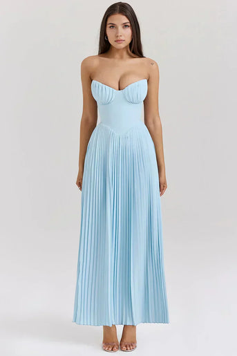 Kalinda | Elegantes Plissiertes Kleid