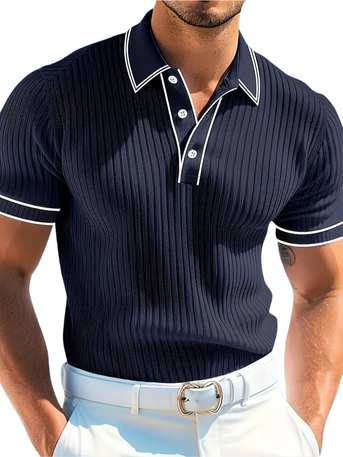 Savrani™ | Elegantes Polo mit kurzen Ärmeln