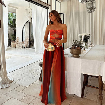 Laney | Maxikleid Ohne Träger