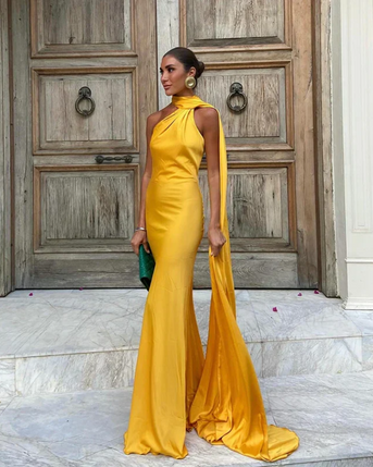 Kerensa | Strahlendes Skulpturenkleid
