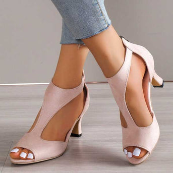 Heidrun™ - Orthopädische Sandalen mit Absatz