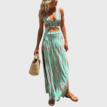 Sommerkleid mit Spaghettiträgern