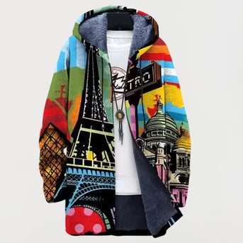 Paris | Hoodie mit Stadtansicht