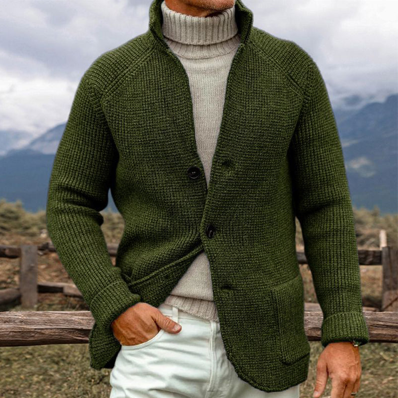 Jett - STRICKJACKE AUS DICKEM STRICK