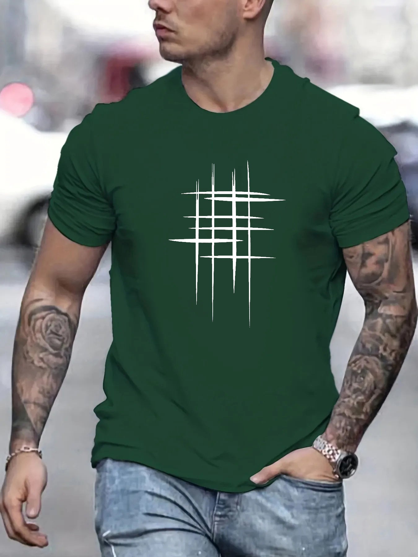 Savrani™ | Elegantes T-Shirt mit Kurzarm und Grafik