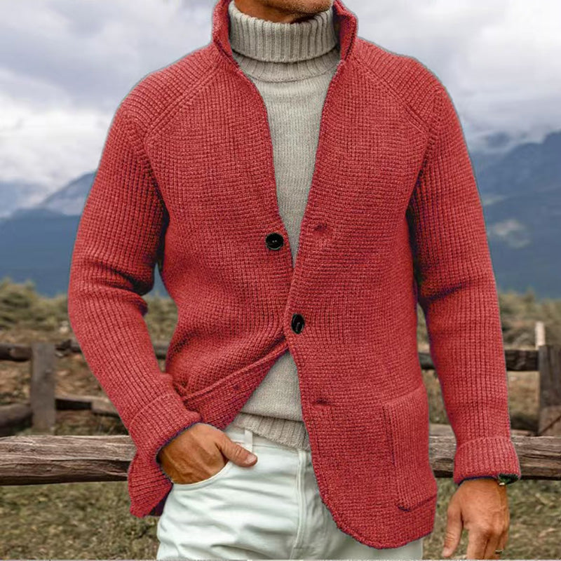 Jett - STRICKJACKE AUS DICKEM STRICK