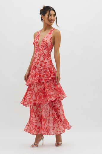 Faye™ | Midi Kleid Bloom Shift
