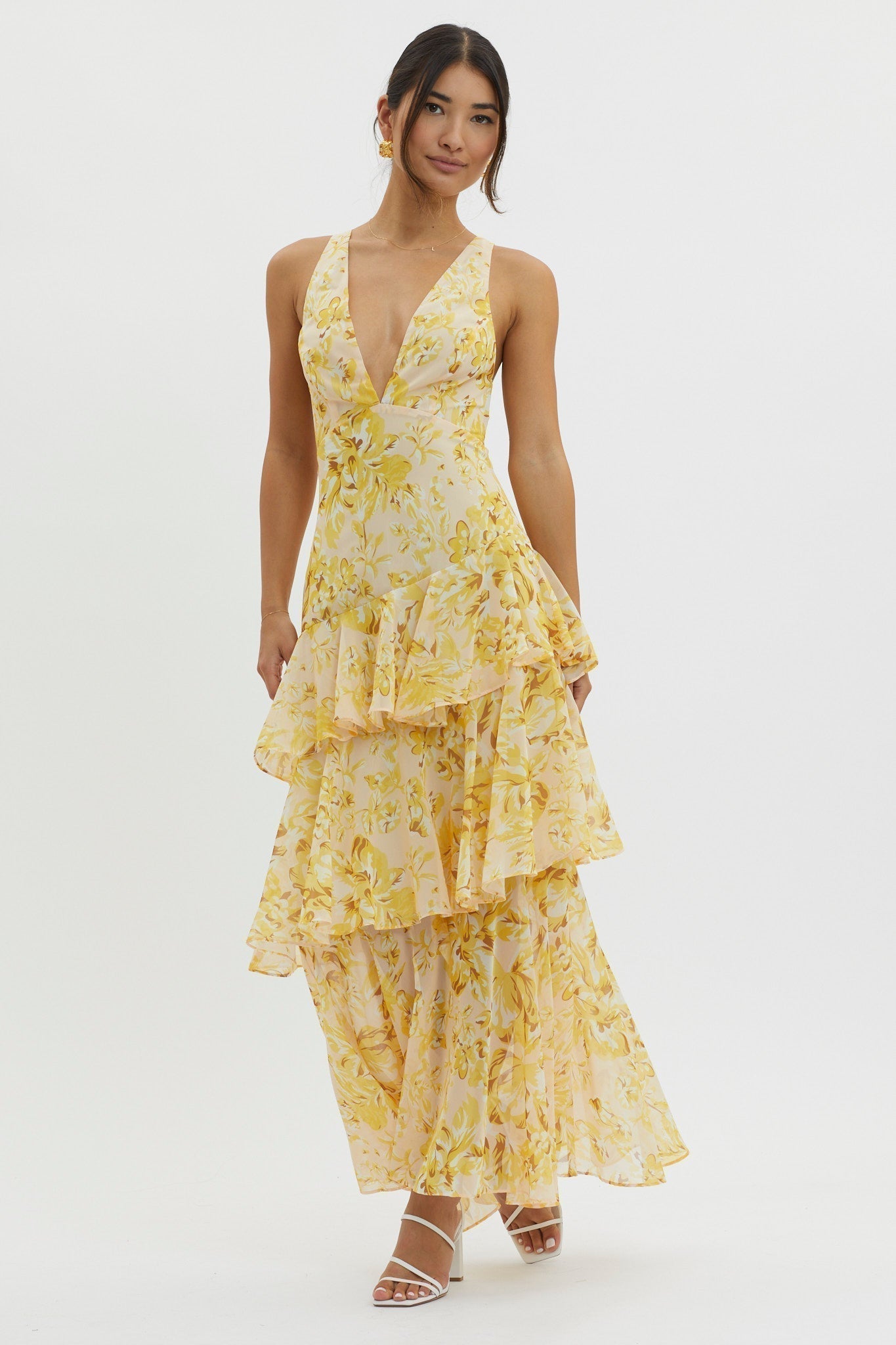 Faye™ | Midi Kleid Bloom Shift