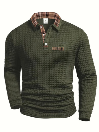 Jakub™ | Polo-Shirt im Karomuster