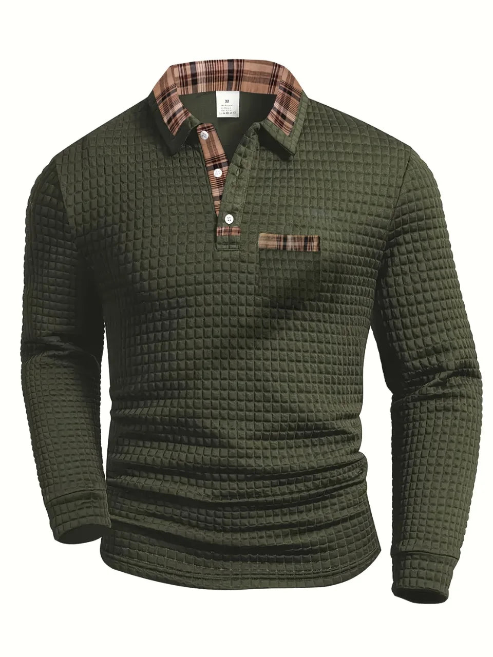 Jakub™ | Polo-Shirt im Karomuster