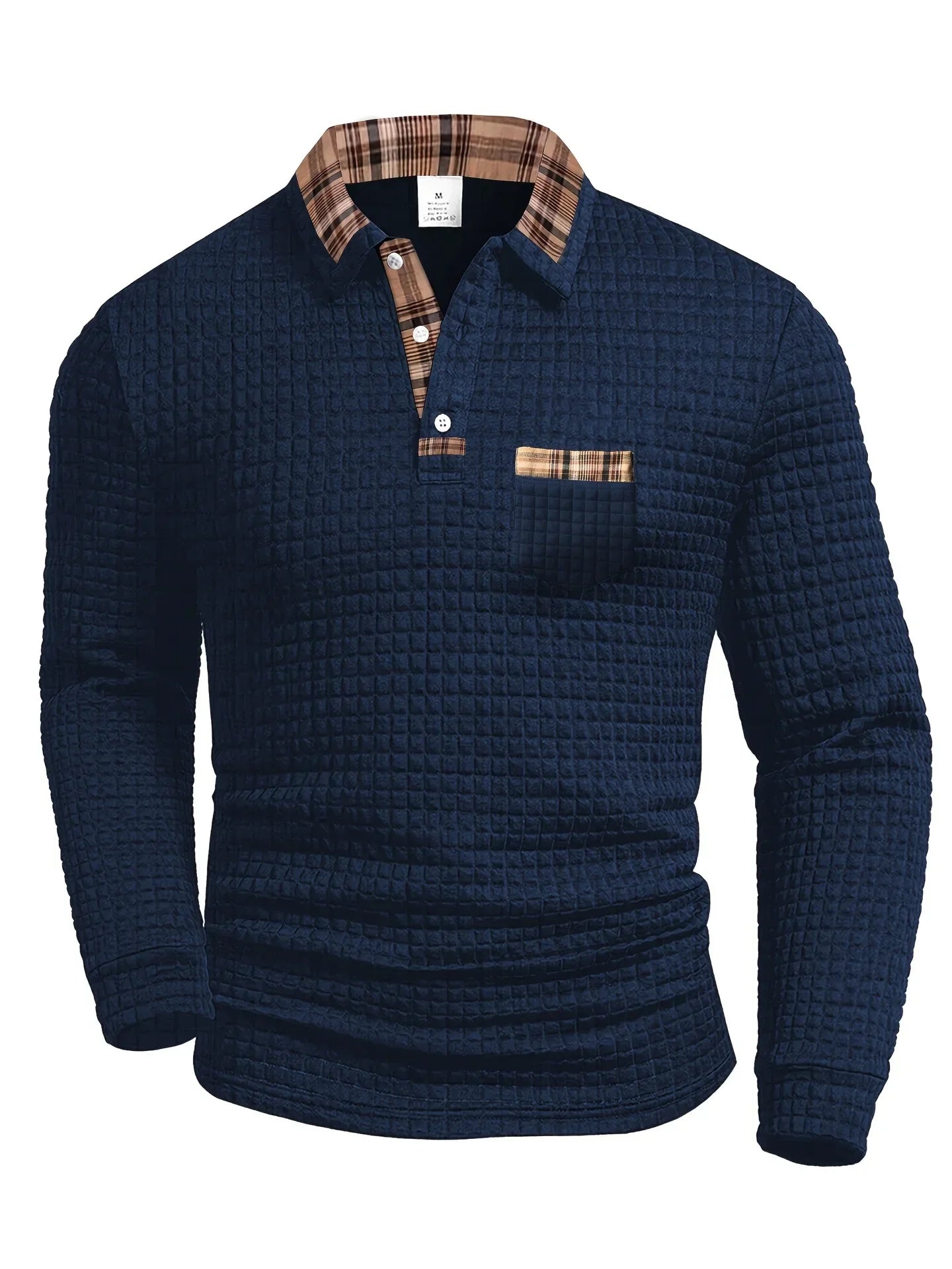 Jakub™ | Polo-Shirt im Karomuster