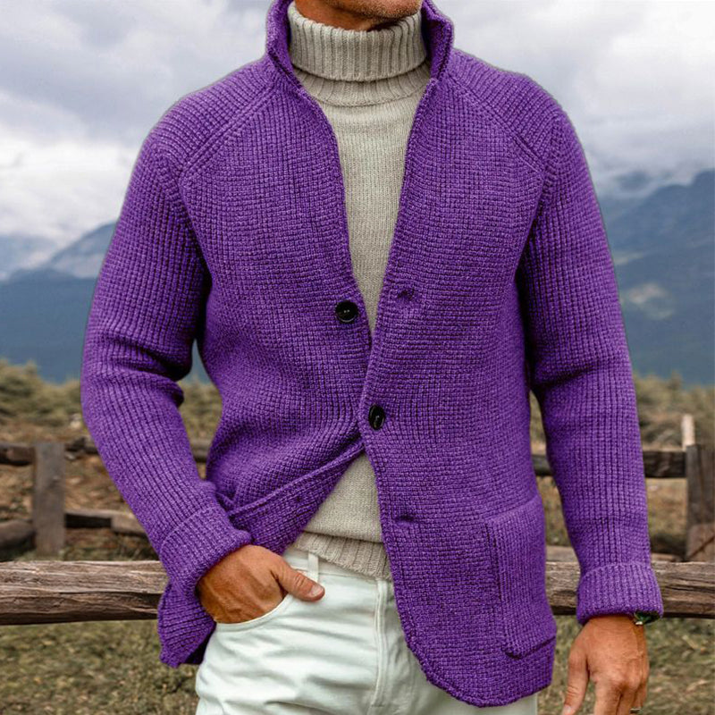 Jett - STRICKJACKE AUS DICKEM STRICK
