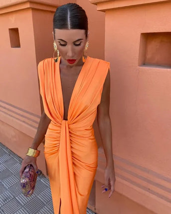 Moriah™ | Elegantes Plisseekleid