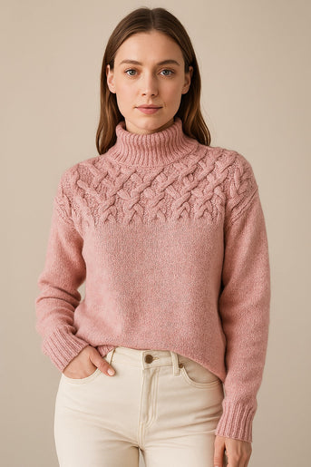 Bridget | Kaschmirpullover mit Rollkragen