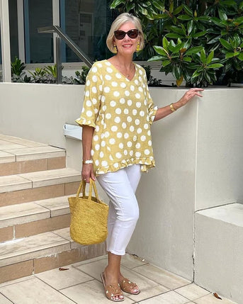 Chloe | Elegantes Top mit V-Ausschnitt