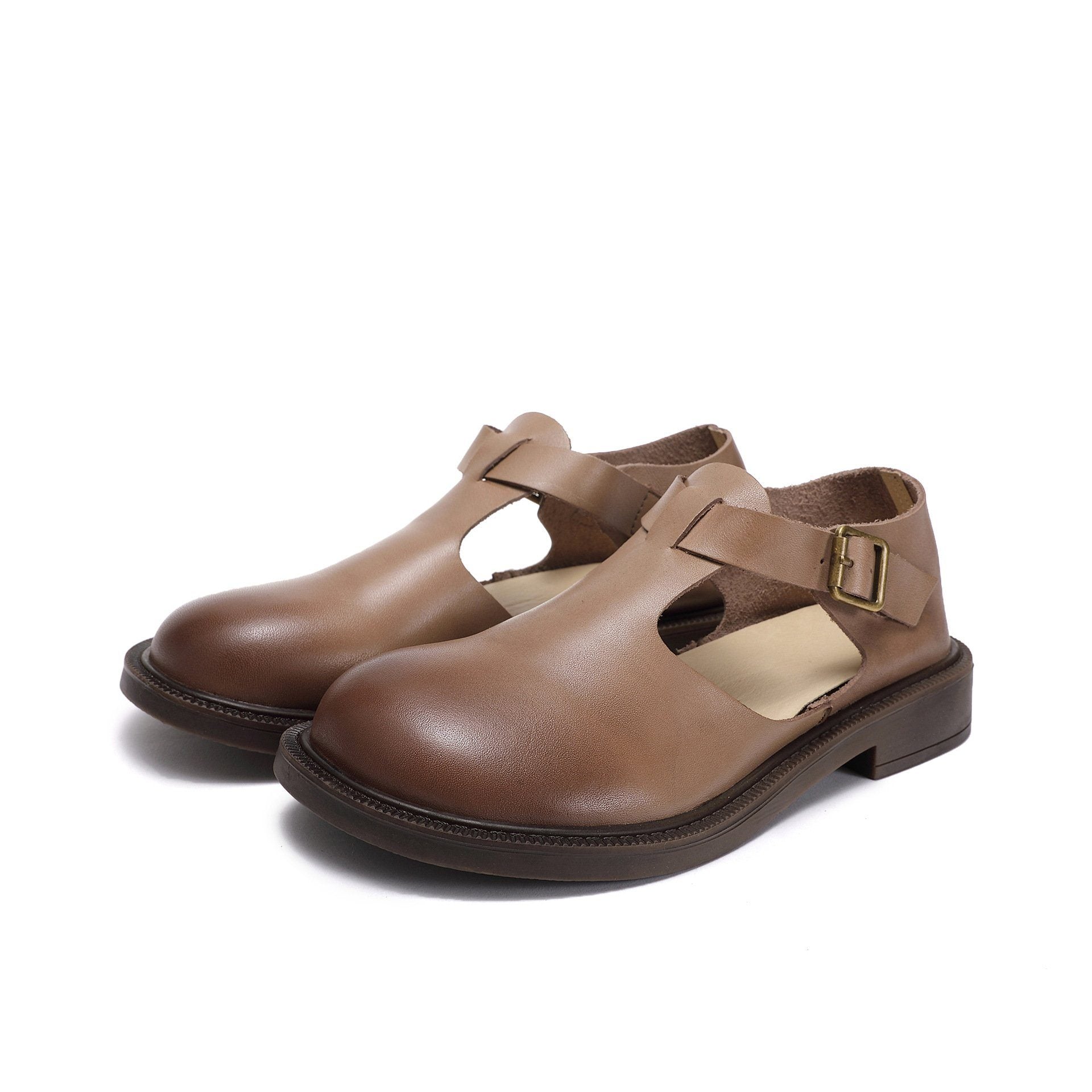 Colette™ | Mary Janes mit runder Spitze