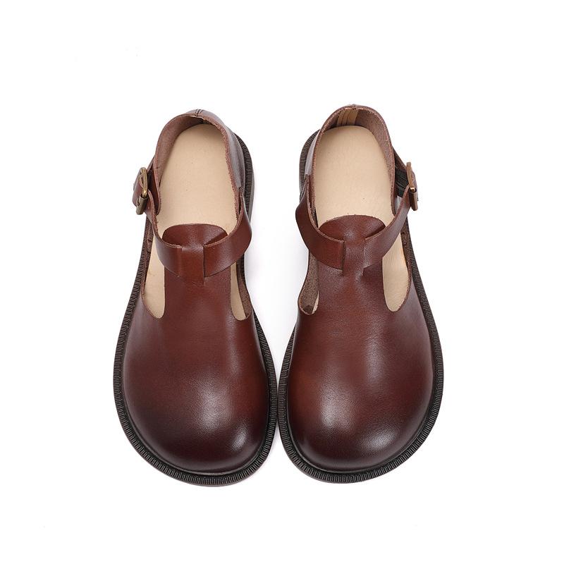 Colette™ | Mary Janes mit runder Spitze